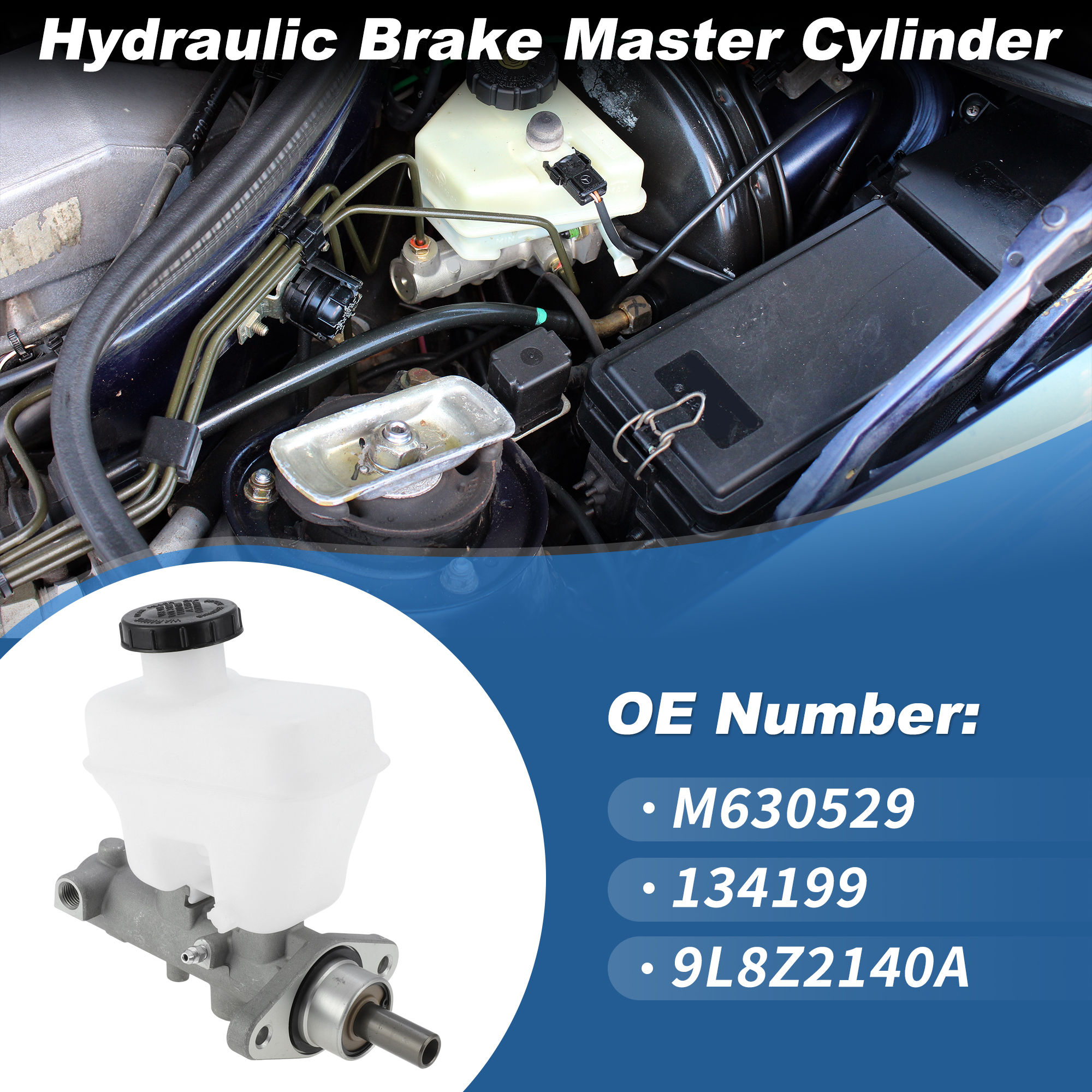 Unique Bargains Brake Master Cylinder for Ford Escape 2009-2012