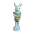 thumbnail image 1 of Figura de conejo de Pascua, adorno de escritorio de primavera, estatua decorativa de conejo, decoración de Pascua Oro, 1 of 9