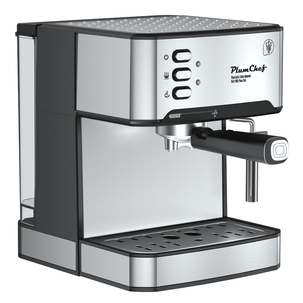 20 Bar Home Espresso Machine - Professional Milk Frother & Removable Tank for Latte & Cappuccino