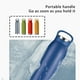 thumbnail image 4 of Termo aislado al vacío Advancent 700ml con asa vaso para beber botella de agua térmica hogar viajes escuela Teteras Verde, 4 of 6