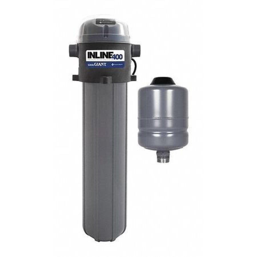 LITTLE GIANT Inline 400 Pressure Booster Pump,19/64HP,115V,Water