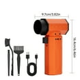 thumbnail image 4 of XZXY 980,000 RPM Cordless Air Duster – 420W High-Speed Turbo Jet Fan with Stepless Speed, USB Rechargeable, Ergonomic Handheld Blower for Car, Computer, Keyboard, Snow & Leaves, 4 of 17