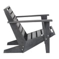 thumbnail image 5 of Safavieh Lanty Outdoor Patio Adirondack Chair - Dark Slate Grey, 5 of 10