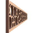 thumbnail image 3 of Ekena Millwork 46 3/8"W x 4"H x 3/8"T Hemingway Fretwork Moulding, Red Oak, 3 of 13