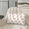 thumbnail image 5 of Rateoe Tulips Flowers Pattern Pillow Covers with Invisible Zipper(Pillows are not Included) Standard Pillowcases-20"x30", 5 of 6