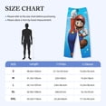 thumbnail image 4 of Lsque Mario Print Men's Pajama Pants, Lounge Pant - Comfortable Home Wear,Elastic Waistband, Stylish Design-Small, 4 of 9
