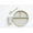 gray, ivory,concrete, variant on Love & Adore Suction Round Silicone Plate with Matching Cup (Blue)
