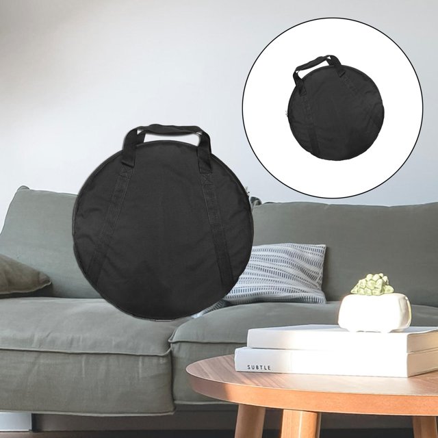 1 bolsa de platillo resistente, estuche de transporte para platillos, multifunción, impermeable con divisores, suministro de instrumentos anticaída, Baoblaze Estuche de almacenamiento para platillos