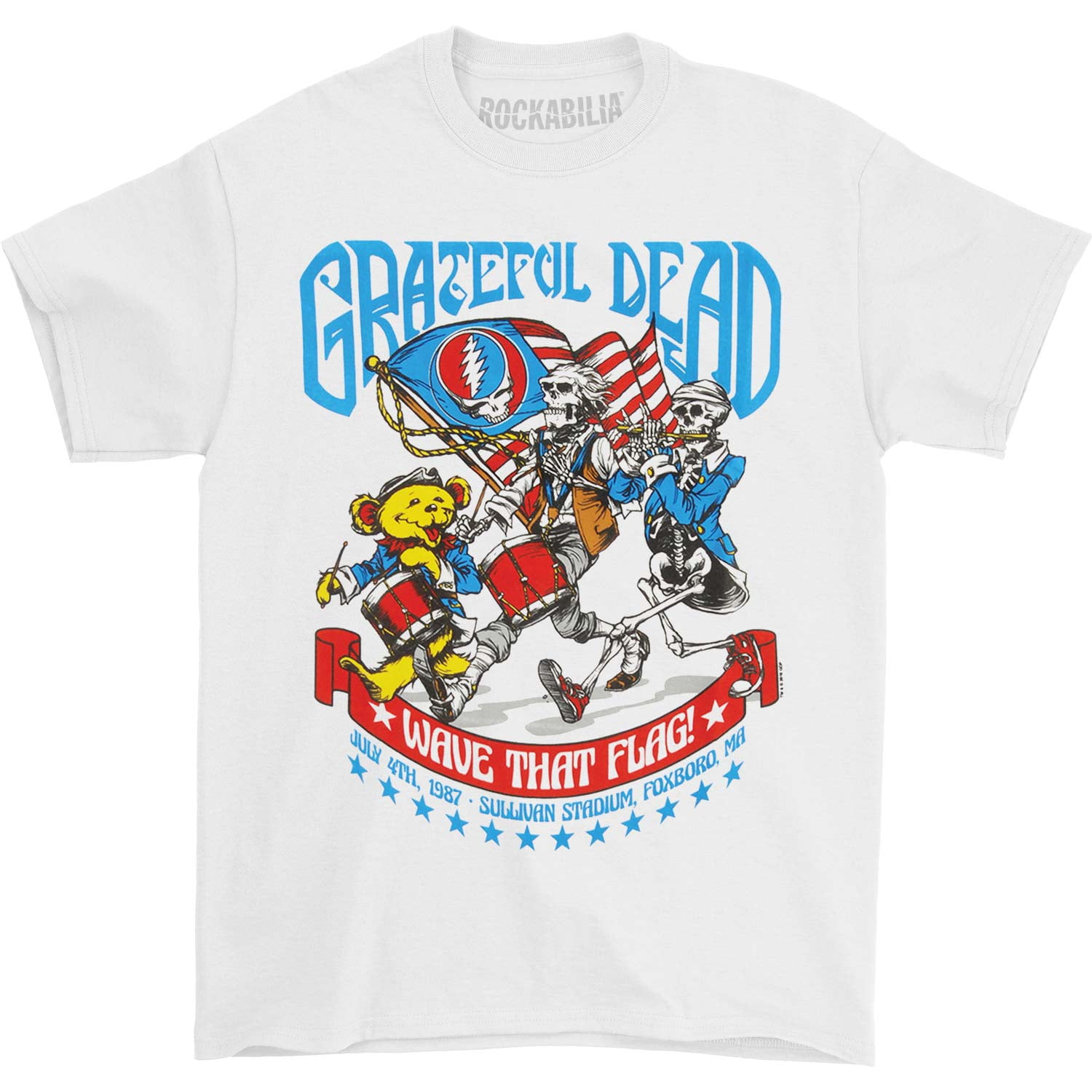 Grateful Dead Men's 4th Of July T-shirt 