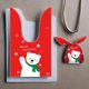 thumbnail image 3 of 50 Pcs Christmas Treats Bags Christmas Drawstring Gift Bags, Xmas Candy Bags in 5 Styles Cute Cookie Bags Bulk Goodie Bags for for Winter Xmas Gift Wrapping Supplies Party Favor, 3 of 4