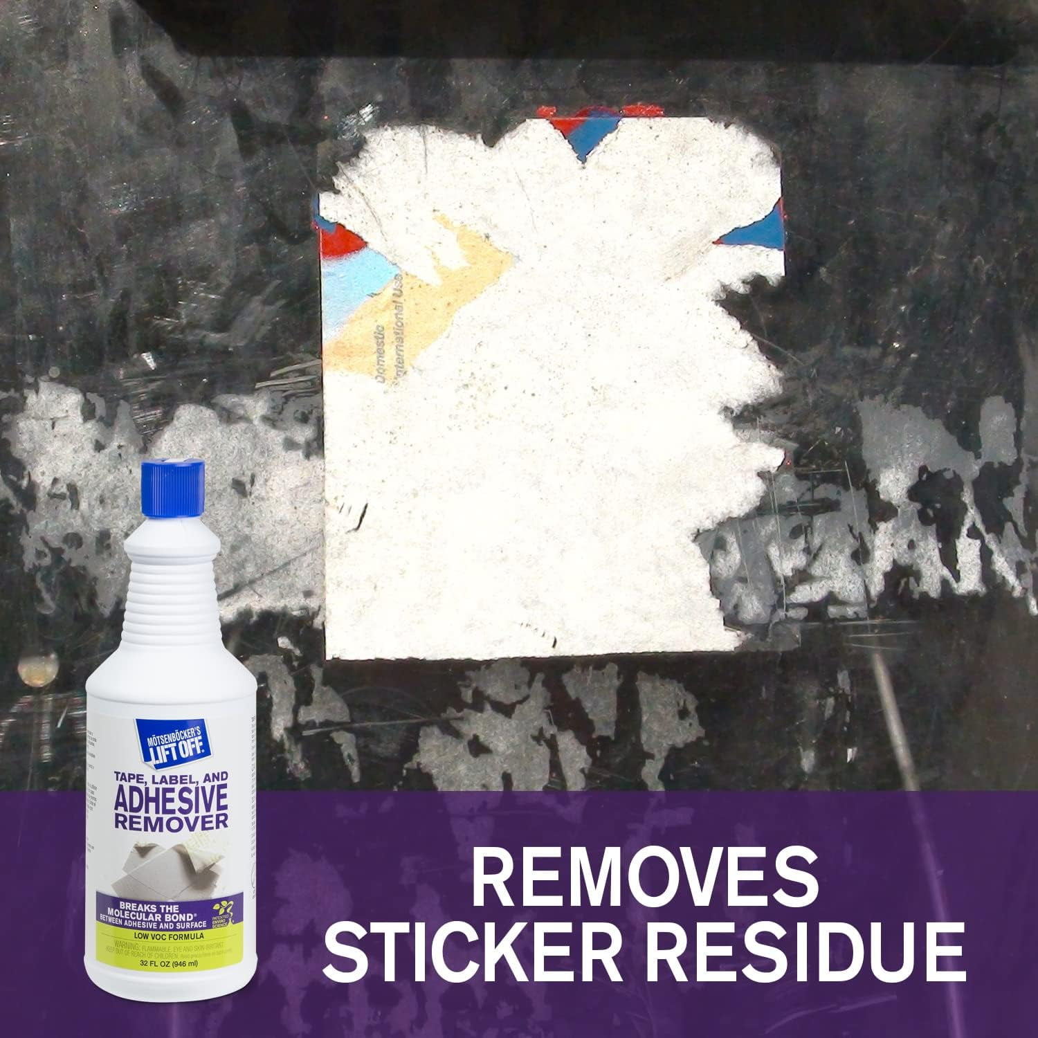 Lift Off 40703 Tape, Label, and Adhesive Remover, 32 Fl Oz, Pack of 1