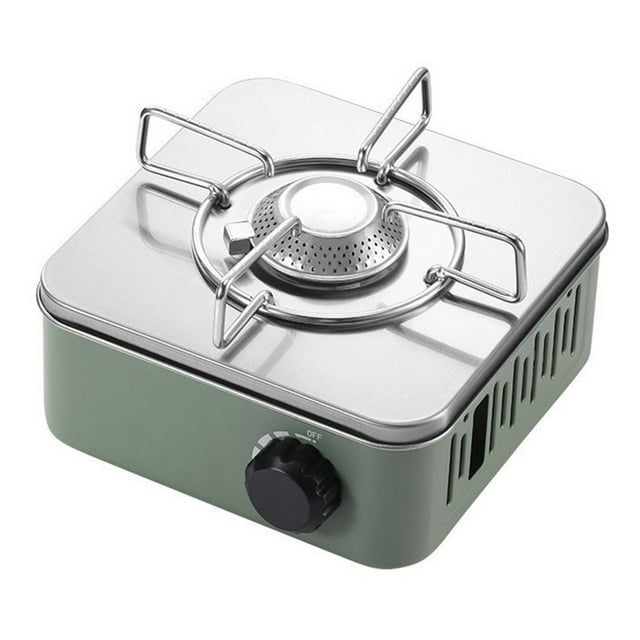 Mosiee Mini Four à Cassette Réchaud de Camping pour Cuisson Outil de Cuisson de Pique-Nique en Plein Air Réchaud à Gaz Équipement de Cuisson Portable