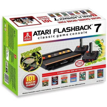 Atari Flashback 7 Console, Retro Gaming, Black,
