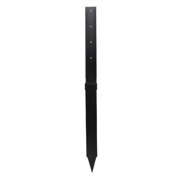 Fence Post Anchor Ground Stake, Easy Installation 31.7 Inch Carbon Steel Efficient Fence Post Repair Kit for Fence Post