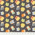 thumbnail image 6 of Create It 18"x21" Cotton Owl Precut Sewing & Craft Fabric, Yellow 10 Pieces, 6 of 8