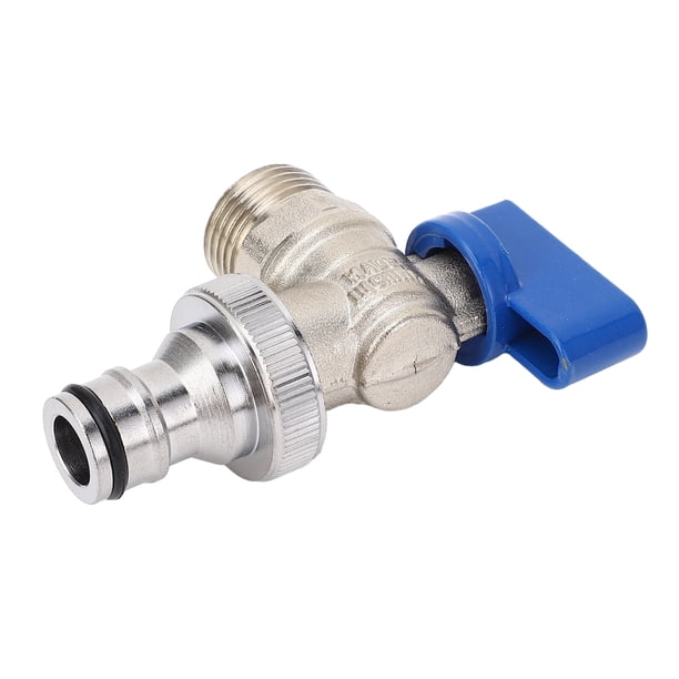 Válvula De Agua, Válvula De ángulo De Latón De 1/4 De Vuelta, Interfaz De Adaptador De Manguera G3/8 Pulgadas Para Grifo