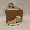 thumbnail image 3 of Ni - ke Ni - ke Air Jordan 1 High Zoom CMFT 2 Shoes Sail Legend Coffee DV1307-120 Men's NEW, 3 of 5