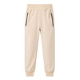 thumbnail image 3 of Sentuca Teen Boys Sweatpants with Zipper Pockets, Casual Sports Jogger Pants Elastic Waist Athletic Sweatpants Size 11-12Years, 3 of 8