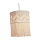 thumbnail image 4 of Pantalla de lámpara de macramé, estilo bohemio, hecha a mano, elegante, para colgar en macramé. Altura 45cm, 4 of 9