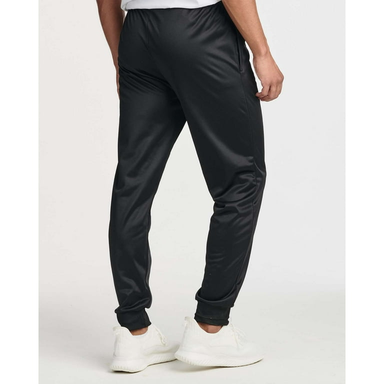 Real Essentials 3 Pack: Men's Tricot Active Athletic Casual Jogger