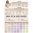 thumbnail image 5 of Cueply Women’s Plus Size Wireless Bra Seamless V-Neck Soft Support Everyday Comfort Bra, 5 of 8