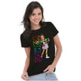 thumbnail image 4 of XOMG POP Neon Logo Bella Cartoon Women's T Shirt Ladies Tee Brisco Brands S, 4 of 5