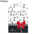 thumbnail image 2 of 50Pcs Gift Bags Cartoons Print Multi-Function Plastic Party Favors Pouch for Grocery Store, 2 of 10