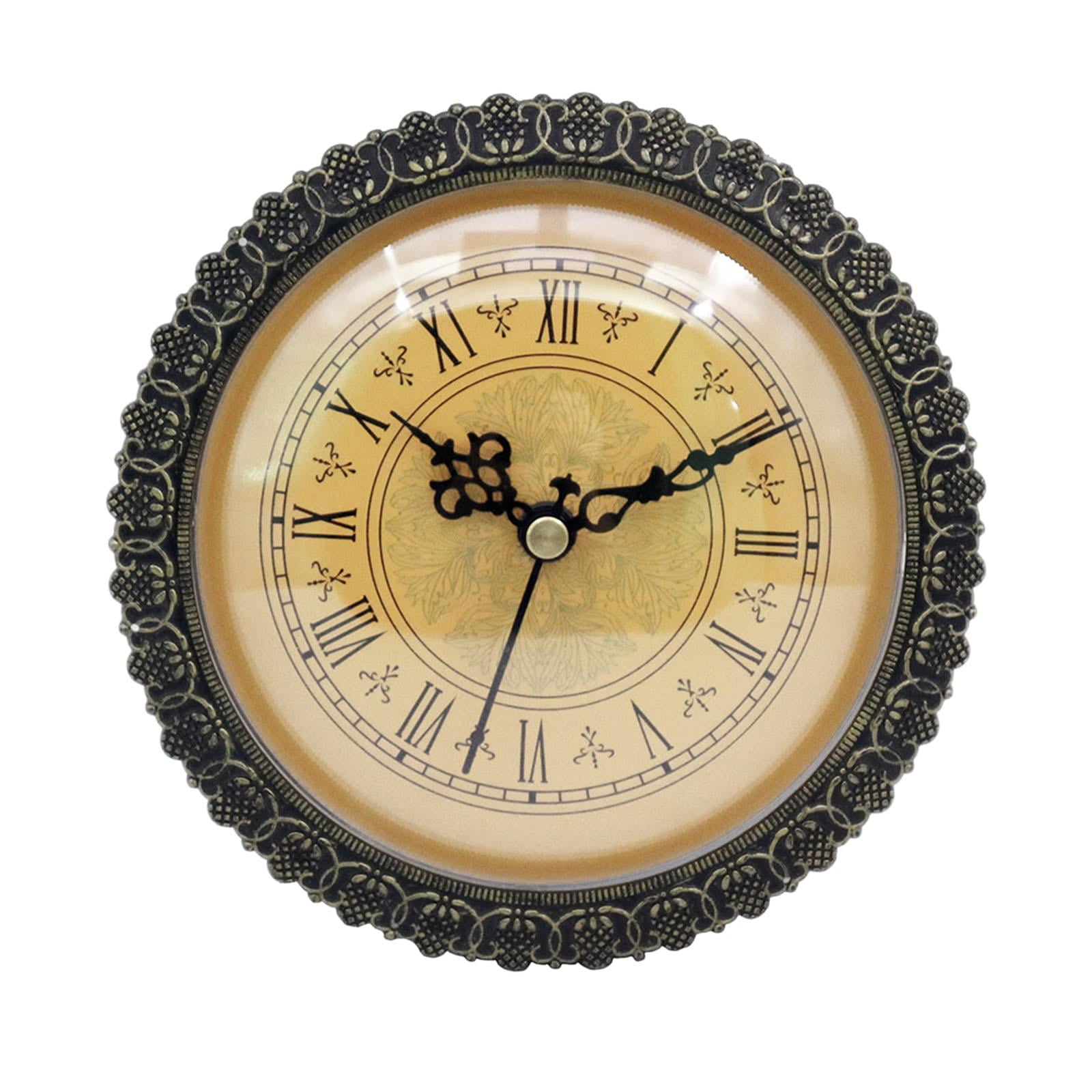 2x (150 Mm) Movement Clock Insert with Roman Numeral Clock Fit-Ups