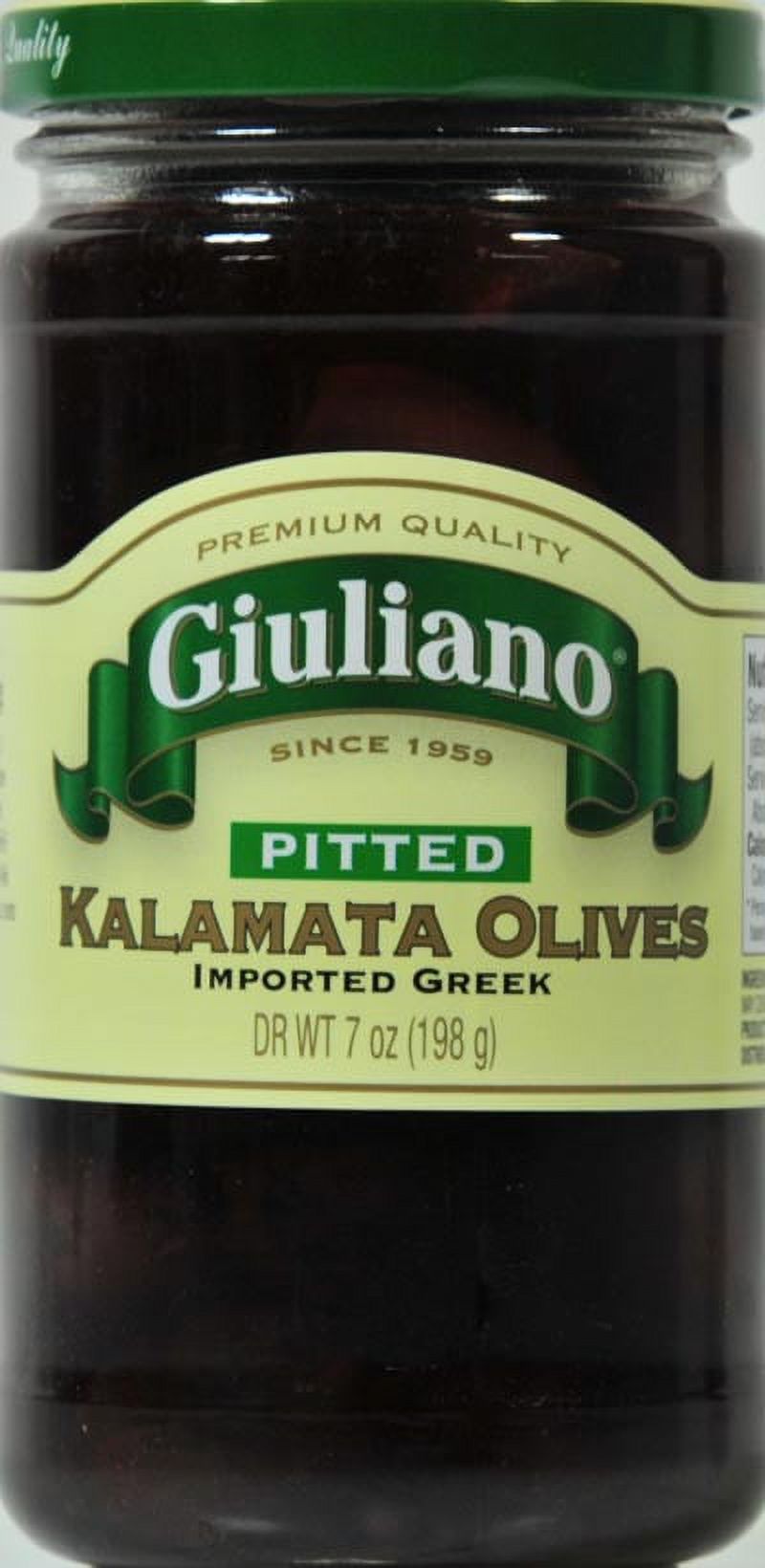 Giuliano: Pitted Kalamata Olives, 7 Oz - image 2 of 3