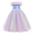thumbnail image 5 of Little Girls Mermaid Princess Costume Christmas Party Birthday Dress Up Cosplay, 5 of 7