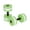 Green, variant on Danieerclosy Water Weights Aquatic Dumbbells for Pool Exercise Set, 2PCS Water Dumbells Pool Resistance, Water Aerobic Exercise Foam Dumbbell Aquatic Fitness Barbells Equipment