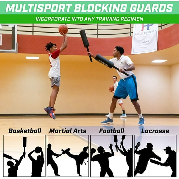 Padded Blocking and Sparring Training Pads - 2 Pack for Martial Arts and Sports Drills (Versatile Tool for Basketball, , MMA)