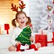 thumbnail image 1 of Puntoco Almohada de árbol de Navidad gruesa con impresión de doble cara multicolor para decoración del hogar, regalo de Navidad, 1 of 6