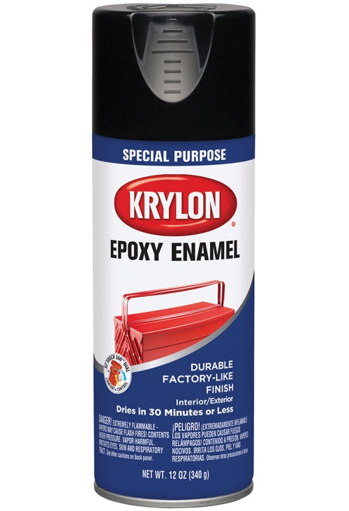 Krylon Krylon K00301007 Special Purpose Epoxy Enamel Spray, 12 Oz