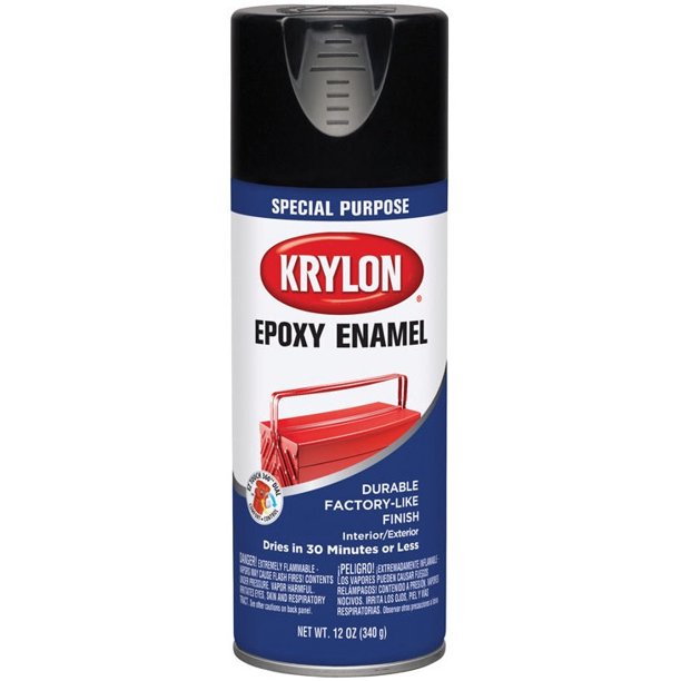 Krylon Krylon K00301007 Special Purpose Epoxy Enamel Spray, 12 Oz