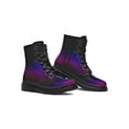 thumbnail image 1 of UKAP Women Leather Boot Floral Short Bootie Lace Up Ankle Boots Work Booties Waterproof Tree 6.5, 1 of 2