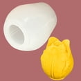 thumbnail image 7 of Ktoot 1Pc Tulip Flower Silicone Mold, 5X4.5X3.2Cm Floral Candle Wax Soap Resin Molds with Food Safe Material, for Diy Home Decor Craft Chocolate Candy Making, 7 of 7
