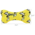 thumbnail image 4 of Mighty No Stuff Medium Bone 2 Pack Dog Toy, Unicorn , Squeaky Plastic Core, 4 of 11