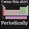 thumbnail image 3 of CafePress - I Wear This Shirt Periodically T Shirt - Men's Classic Graphic Cotton T-Shirt, 3 of 4