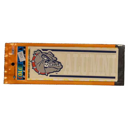 Gonzaga Bulldogs Mascot Vinyl Decal Sticker - 4 Inch College Team Pride