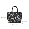 thumbnail image 4 of Portable Insulated Lunch Cooler Bag With Handle Thermal Food Storage Box For Travel Office Car Picnic And Outdoor Use, 4 of 6
