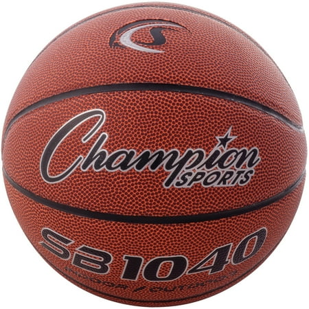 Champion Sport s Junior-size Composite Basketball, Orange, 1 Each (Quantity)