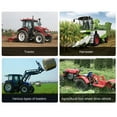 thumbnail image 3 of Silla Excavadora, Asiento de Tractor de Cuero Universal para PU para PARRETILLAS ELEVADORAS COSECHADORAS, 3 of 7