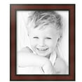 thumbnail image 2 of ArtToFrames 14" x 17" Honors Mahogany Picture Frame, 14x17 inch Brown Wood Poster Frame (WOM-5155), 2 Pack, 2 of 6