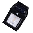 thumbnail image 2 of LED Solar Wall Light, Motion Sensing, Waterproof Exterior Mount, Easy Install, 1800mAh, 2 of 6