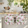 thumbnail image 4 of Pink Magnolia Kitchen Towels Set of 4, Country Botanical Blooms Floral Wooden Grain Absorbent Dish Towels for Kitchen, Microfiber Hand Towel, Quick Drying Tea Towel for Cleaning Decorative Dishcloths, 4 of 7