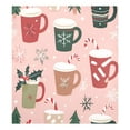 thumbnail image 6 of Yayeee Magnetic Dishwasher Cover for The Front Decoration Home Kitchen Machine Sticker Protector, Brown Christmas Cups, 6 of 6