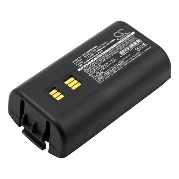 3400mAh 700175303, 94ACC1302 Battery for DATALOGIC Kyman 944501055, 944501056, 944501057, 944501088, 944551004, 944551005, 944551014, 944551015, 944551019, 944551020