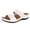 White, variant on Orthopedic Sandals for Women Arch Support Slip on Slides Breathable Hollow out Slippers Comfortable Infoor Outdoor Walking Shoes White Size 7.5