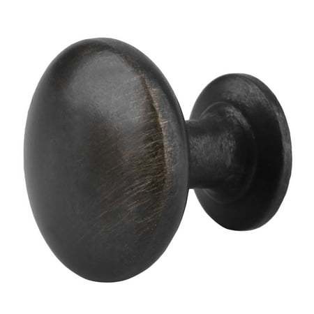 25pcs Oil Rubbed Bronze Traditional Cabinet Hardware Round Pull Knob